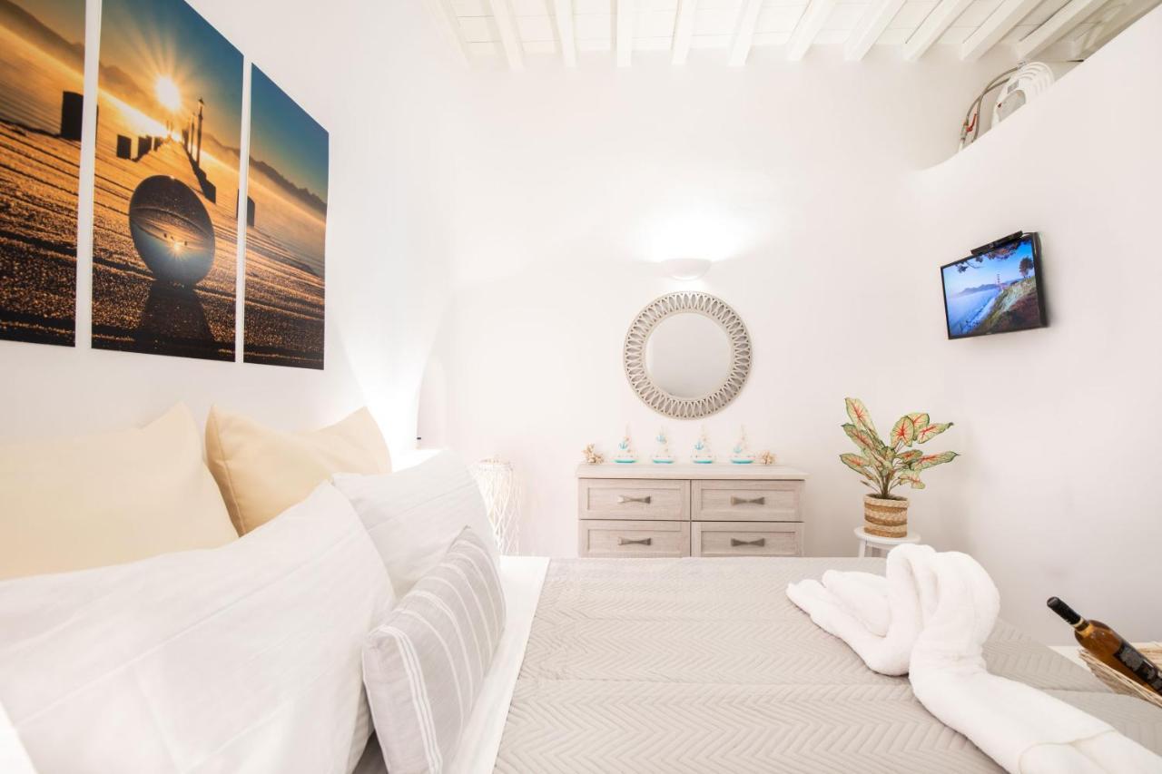 Sole Blu Mykonos Town Apartment One Ngoại thất bức ảnh