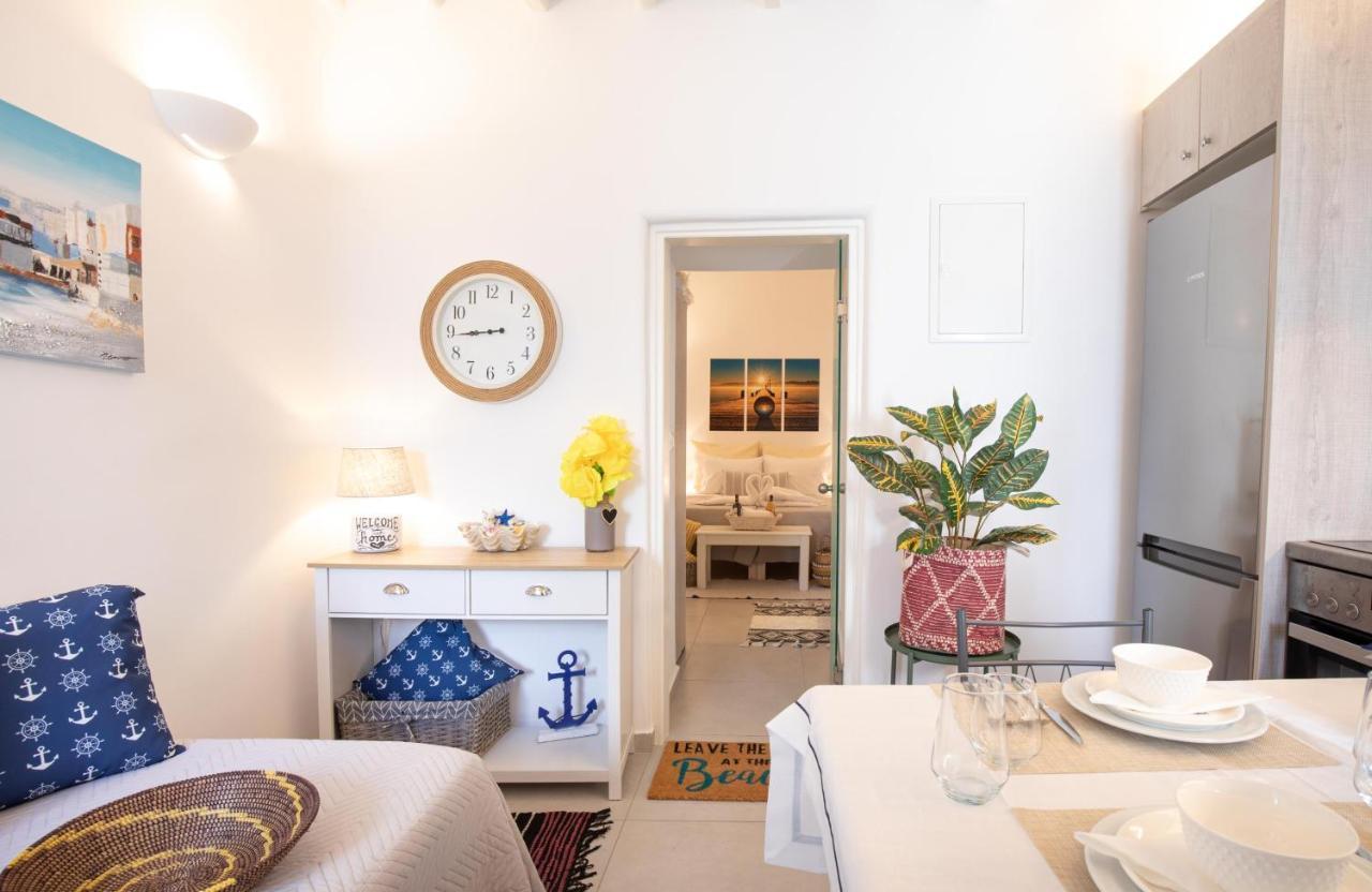 Sole Blu Mykonos Town Apartment One Ngoại thất bức ảnh